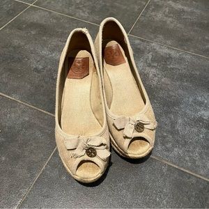 Tory Burch Jackie wedge size 7
